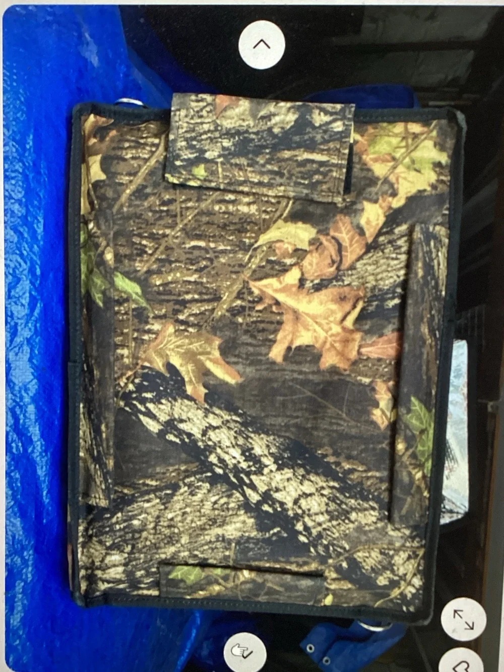 PawCrux Camo Pet Carrier Bag - Brown & Green Leaf Print